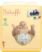 Cam Batuffi Art.279037 Ecological diapers size 2 from 3-6 kg,1 pcs.