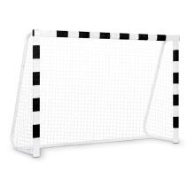 Futbolo vartai 300 x 200 x 120 cm NS-465 juodi ir balti