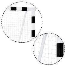 Futbolo vartai 300 x 200 x 120 cm NS-465 juodi ir balti