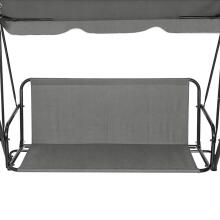 Sodo supynės sėdynė 140 x 100 cm pilka MultiGarden