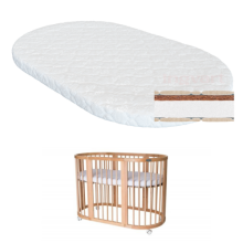La Bebe™ Silver Care Coco-Air Art.83331 Kūdikių čiužinys standartinei lovai 120x60cm [kokoso + oro pluošto]