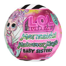 L.O.L. SURPRISE Mažoji lėlytė undinėlė MAKEOVER MAGIC
