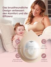 Momcozy M5 Smart Electirc Breast Pump  Art.279935 Elektrinis motinos pieno laktatorius (dvi krūtys)