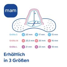 Mam Nipple Shield Art.279940 Silicone nipple shields S size 1 pcs/ box