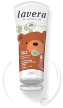 Lavera Baby Wash/Shampoo Art.279959 Drėkinamasis, raminamasis ir atkuriamasis kūno ir plaukų prausiklis be muilo , 200 ml