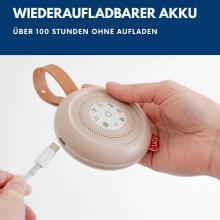 Baby Basic Noise Accessories Baby Sound Machine Art.279965 White Portable sound machine with cord and sound effects