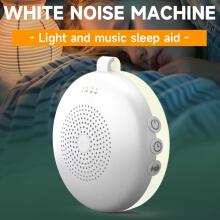 Baby Basic Noise Accessories Baby Sound Machine Art.279968 White Nešiojama garso mašina su laidu ir garso efektais