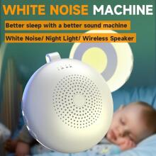 Baby Basic Noise Accessories Baby Sound Machine Art.279968 White Nešiojama garso mašina su laidu ir garso efektais