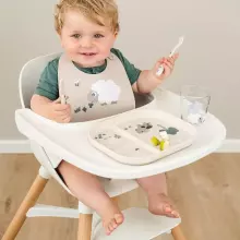 Done by Deer Yummy Glass Art.279979 Tiny Farm vaikiška stiklinė ,180ml