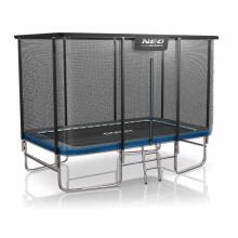 Rectangular Trampoline 14x10ft/427x305cm with External Net and Ladder Neo-Sport