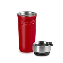 Termosinis puodelis ON THE GO 350 ml, raudonas