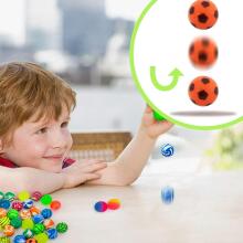 Kidsworld Ball Art.280240 Guminis kamuoliukas 1 vnt. (2.5 cm)