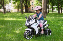 Akumuliatorinis motociklas - 6V - 01300ST - MĖLYNAS