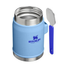 Termosas maistui &bdquo;The Legendary Food Jar+Spork&ldquo; 0,4 l, šviesiai mėlynas