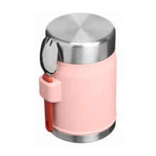 Termosas maistui &bdquo;The Legendary Food Jar + Spork&ldquo; 0,4 l, persikų rožinės spalvos