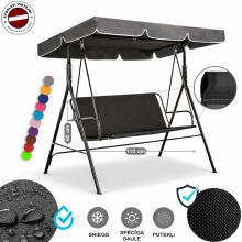 Z-HOME, 110 × 90 cm, Art.23207I, replacement garden swing seat cover, waterproof base material