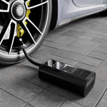 Elektrinė dviračio pompa, kompresorius padangoms, powerbank 6000mAh, LED žibintuvėlis