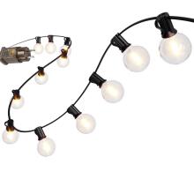 Girlanda ogrodowa šviesos grandinė 30x LED 20m 9 režimai lauko lempos 9W