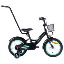 Dviratis - XXV- TOMABIKE 14"  - PLATINUM -  JUODAS / TURKIS
