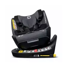 Aga Design Hamilton 360 I-Size Art.FR01 Diamond Black Vaikiška automobilinė kėdutė 0-36 kg