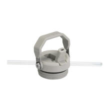 Termosas su šiaudeliu &bdquo;The IceFlow Bottle Flip Straw 2.0&ldquo; 0,71 l, šviesiai pilkas