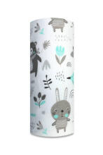 Pampers - 27039 - FLANELIO SPAUSDINIMAS - EGA - MIŠKO GYVŪNAI - MINT - dydis 70x80 cm