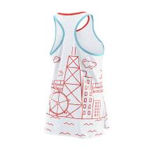 W CHI COTTON TANK Balta heather