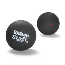 WILSON squash balls STAFF Pack of 2 - red dot