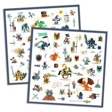 160 stickers - Knights