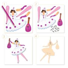 Jumping jacks to colour-in - Tutus