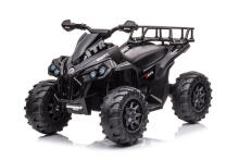 Akumuliatorinis automobilis - 12 V - GTS 1199 - nuotolinio valdymo pultas - QUAD - JUODAS