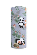 Kelnaitės - 28661 - TETRA PRINT - EGA - PANDA MEILĖJE - PILKA - dydis 70x80 cm