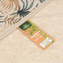 Maudymosi uždanga - TB0418-16 - BAMBUKAS - dydis 100x100 - BEIGE