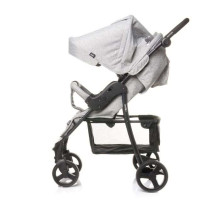 4Baby '18 Rapid Premium Col.Silver Детская прогулочная коляска