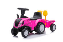 Važiuojantis automobilis- 658T - TRAKTORIUS su PRIEKABA - NEW HOLLAND - ROŽINIS