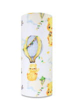 Diaper - 13780  - TETRA PRINT - EGA - TEDDY BEAR with GREY BALLOON - size 70x80 cm