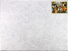 Paveikslas pagal numerius - 50838 - GYVŪNAI - dydis 40x30 cm