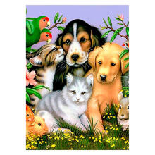 Daimond Mosaic - 47111- ANIMALS - dydis 30x40 cm