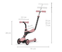 Scooter - 3in1 - SEMA - MĖLYNAS***