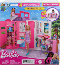 Lėlė - 55357 - BARBIE - PABĖGIMO NAMELIS + LĖLĖ