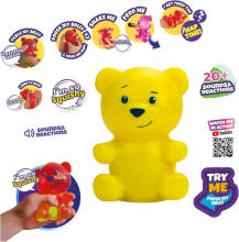 GUMMYMALS - 720054 - SQUISHY - GUMMY BEAR - YELLOW
