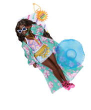 Lėlė -  54173 - EXTRA FLY - BARBIE - PAPLODIS