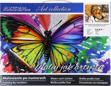 Paveikslas pagal numerius - 50814 - ŠUNIS IR KATINAI - dydis 40x30 cm