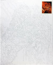 Paveikslas pagal numerius - 50616 - LIŪTAS - dydis 40x50 cm