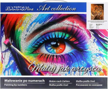 Paveikslas pagal numerius - 50616 - LIŪTAS - dydis 40x50 cm