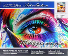 Paveikslas pagal numerius - 45575 - BALIONAI - dydis 40x50 cm
