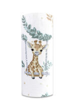 Sauskelnės - 30251 - TETRA PRINT - EGA - ANIMALS on the SWING - ŽALIA - dydis 70x80 cm