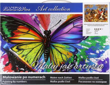 Paveikslas pagal numerius - 50937 - ŠUNYS - dydis 40x30 cm