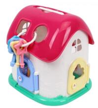 Technok House Art.6740 Lavinamasis namelis formoms rūšiuoti su figūrėlėmis