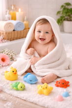 Bebe Basic Cotton Baby Towel  Art.285886 Grey Medvilninis rankšluostis 30x30 cm (100% medvilnė)